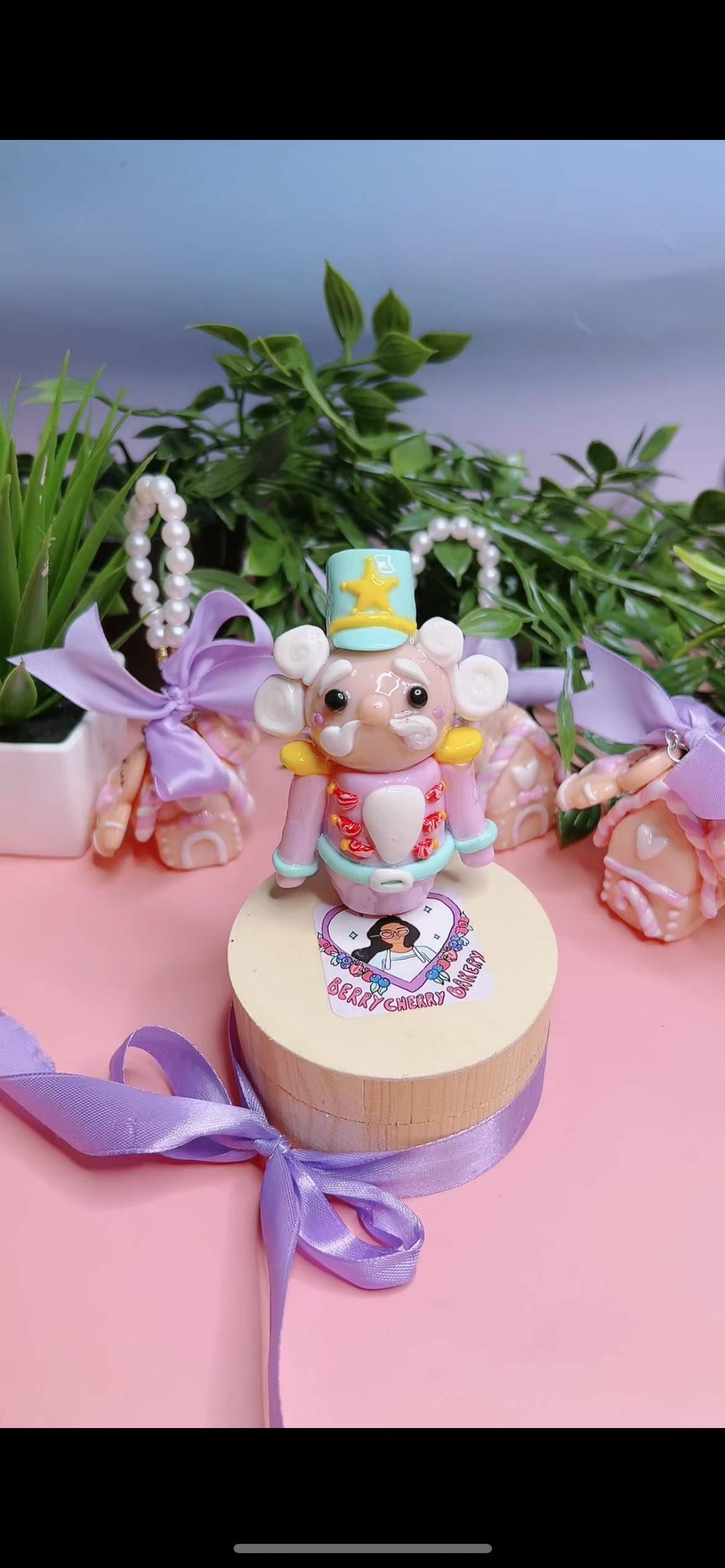 Casse noisette Noël argile polymère