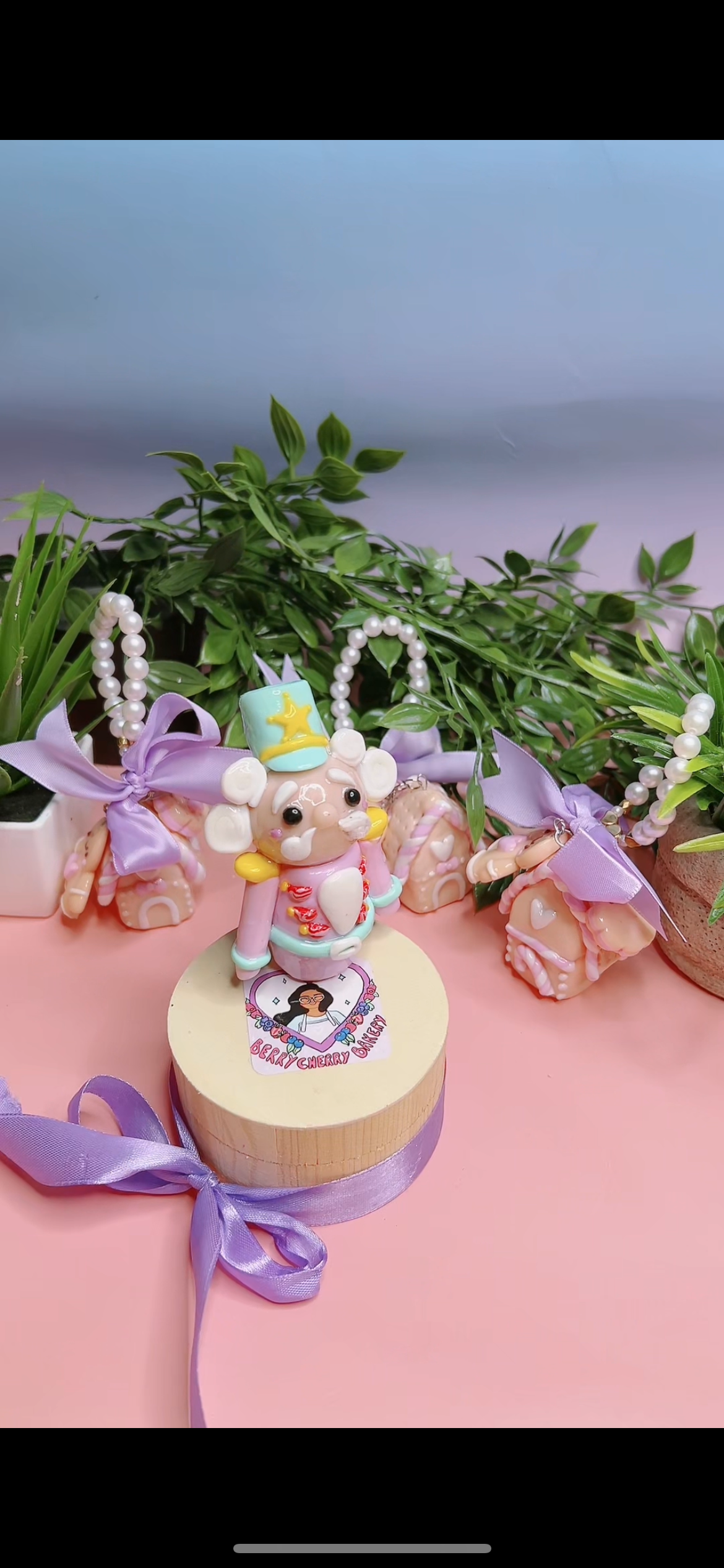 Casse noisette Noël argile polymère